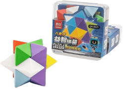  Radírok, 3D logikai puzzle, csillag, QH-8625 (KNC-986257)