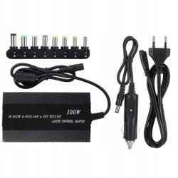  Hálózati Adapter Univerzális Hálózati Töltő Laptophoz 100W Teljesítmény 8 Csatlakozó 3-24V (6932586026003)