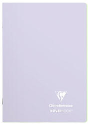 Clairefontaine Füzet Clairefontaine Koverbook Blush A/5 48 lapos PP borítású vonalas lila (961775C) - kreativjatek