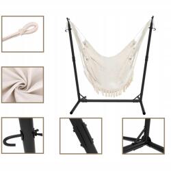  Függőszék Ülőgarnitúra Vázzal U-alakú 160 Kg (Stojak hamakowy z regulacją wysokości)