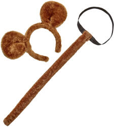 Widmann Set maimuta urechi si coada accesorii Costum bal mascat copii