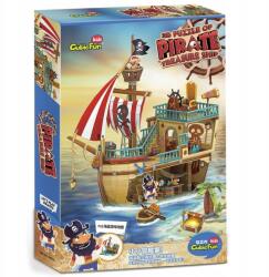 CubicFun 3D puzzle Kalóz kincshajó (32470)