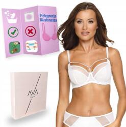 Ava Puha melltartó pántokkal 1923 fehér, Size 75B (1923-white)