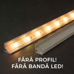 PHENOM Ecran transparent pentru profil aluminiu banda LED 2m Phenom Lighting (41012T2) - esell