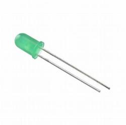  Dioda LED 5mm verde 2.5VDC (LED-5mm-verde-2.5VDC)