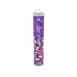 Plus-Plus Set constructie Plus-Plus, tub 240 piese, Glitter Mix, culori cu sclipici (PP4243) - esell