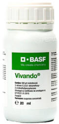 BASF Vivando 20 ml, fungicid sistemic, BASF, fainare (vita de vie), rezistenta ridicata la spalare, sigur pentru albine, interval scurt pana la recoltare, nu afecteaza fermentatia (1474-6426985636562)