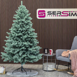  Brad artificial Christmas Deluxe by Sersimo, Kovalivka Select argintiu, integral 3D, 230 cm (SYG-Kovalivka-Blue-230)