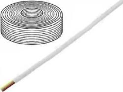  Cablu telefon 4 fire pentru telecomunicatii litat 4x28AWG alb -20/60C BQ CABLE (TEL-0032-100/WH)