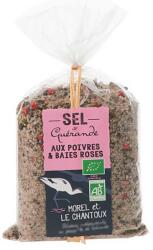  Sare de mare cu piper si boabe de piper roz bio 250g Morel et Le Chantoux (3760012400348)