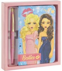 Grafix Carnetel Besties cu Pix 90 de File Liniate, 15 x 10.5 cm Grafix GR140045 (B370934)