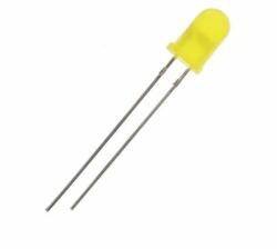  Dioda LED 5mm galben 2VDC (LED-5mm-galben-2VDC)