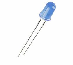  Dioda LED 5mm albastru 3.2VDC 20mA (LED-5mm-albastru-3.2VDC)