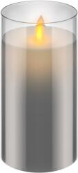 Goobay Lumanare LED Real Wax din sticla 7.5x15cm 3x AAA Goobay 60372 (60372)