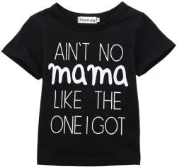 drool Tricou copii negru Aint No Mama Drool (Marime: 90) (drl_trano1)