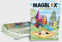 Magblox Carte cu activitati pentru seturile magnetice de constructie (MBL-108) - esell