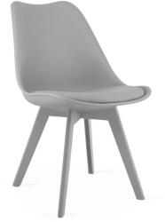 ARTOOL Scaun bucatarie/living, Artool, Mark, PP gri, picioare gri, 49x43x82 cm (4015_1)
