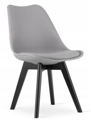 ARTOOL Scaun bucatarie/living, Artool, Mark, PP gri, picioare negre, 49x55.5x82.5 cm (3754_1)