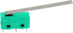  Microinterupator 1 circuit 5 2A 250V ON-ON cu lamela 50mm 20x10x7mm (09083) - esell