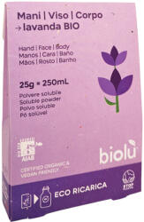  Sapun lichid cu lavanda pudra - refill ecologic 25g Biolu (8057432974623)
