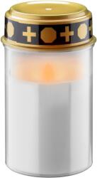 Goobay Lumanare funerara LED alb cu efect palpaitor realist alb cald 2700K Goobay 64604 (64604)