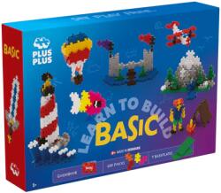 Plus-Plus Set constructie Plus-Plus, 600 piese, Invata sa construiesti (PP5008) - esell