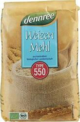  Faina alba de grau tip 550 bio 1kg Dennree (4021851525302)
