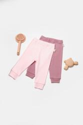 BabyCosy Set 2 pantaloni Bamboo, roz, BabyCosy, 50%bumbac+50% bambus (Marime: 9-12 luni) (BC-CSYB9030-9) - esell
