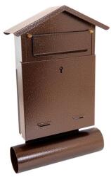 Damech Cutie postala, cu loc pentru ziar, cupru, format B6, 23x7x37.5 cm, Damech (SZ02TC) - esell