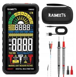  Kaiweets Digitális Multiméter, True RMS, automatikus tartomány, feszültség, áram (7337869)