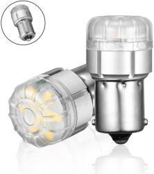 NOVSIGHT Lămpi Autoturismului & Motocicletei BA15S LED 6500K Alb rece 12V 9W 2buc A500 SL2 1156W (1156W)