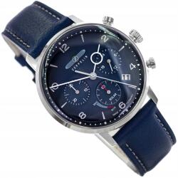 Zeppelin Férfi Karóra Zeppelin 8086-3_n Hindenburg Solar Sötétkék Data Szíjjal (8086-3_n)