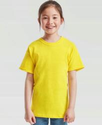 Fruit of the Loom Fruit 610190 Gyerek póló Testnevelő póló Sárga 128 (610190)