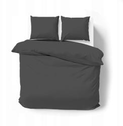 Prestiqua Pamut ágyneműhuzat, Size 160×200, párnahuzatok 70×80, grafit (PRODUKT POLSKI)