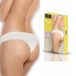 Gatta Brazil Női alsónadrág, varrat nélküli, Size L, fehér