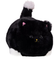  Huggy Luv interaktív plüss hanggal - fekete cica (DKO0222)