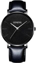 Geneva Часовник si-15455 - Черен / Сребърен kp15455 Часовници