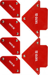 TOYA Hegesztési munkadarabtartó készlet 6 részes mágneses (YT-08678) - platinashop