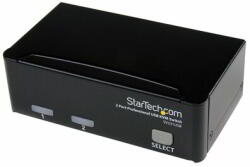 StarTech - 2 portos professzionális USB KVM kapcsolókészlet kábelekkel - SV231USBGB (SV231USBGB)