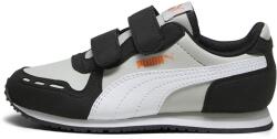 PUMA Puma, Cabana Racer SL 20 tépőzáras sneaker, Fekete, Világosszürke, Törtfehér, 28.5 EU (383730-11-10.5)