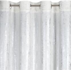 Eurofirany Függöny RENIA 140 x 250 cm Eurofirany gyűrűk fehér (461387)