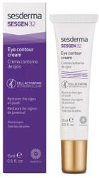 Sesderma Sesgen 32 szemkontúrkrém, csökkenti a sötét karikákat és a duzzanatokat, felveszi a harcot a megereszkedett szemhéjakkal, innovatív kerámia applikátorral, 15ml