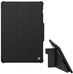 Nillkin bumper pro szilikon tabletvédő, aktív flip, ütésállóság, asztali tartó, fekete, kompatibilis: Samsung Galaxy Tab S9 Ultra LTE, SM-X916, / Galaxy Tab S9 Ultra WIFI, SM-X910 (GP-149505)