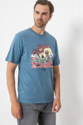 JACK & JONES Jack & Jones, Mintás póló, Púderkék, Halványsárga, Púderrózsaszín, L (12268472-OCEANVIEW-L)