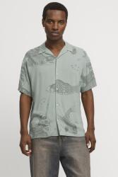JACK & JONES Jack & Jones, Mintás ing, Hamuszürke, Sötétszürke, XL (12268465-ICEBERG-GREEN-XL)