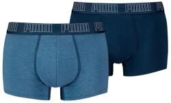 PUMA Puma, Logós derekú boxer szett - 2 db, Melange világoskék, Tengerészkék, XL (701226388-003-XL)