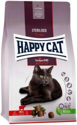 Happy Cat Sterilised Voralpen Rind 4kg - marhás száraztáp ivartalanított felnőtt macskáknak (143485)