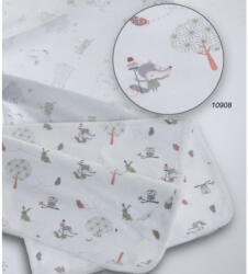 Gamberritos takaró pamut rókás 80x80cm 10908 - babamarket