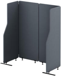 Jan Nowak® SADIE 2107 | Akusztikus falpanel Karbon fekete 240/145 cm (2107)