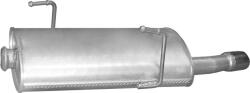 Polmostrow POLMO 19.507 - Kipufogó hátsó dob PEUGEOT 206 2.0 (1999-2007) (K19_507ALU)